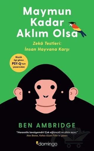 Maymun Kadar Aklım Olsa – Ben Ambridge – Domingo Yayınevi kitap kapağı