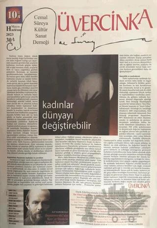 Üvercinka Dergisi: 103 - 104 Mayıs - Haziran 2023
