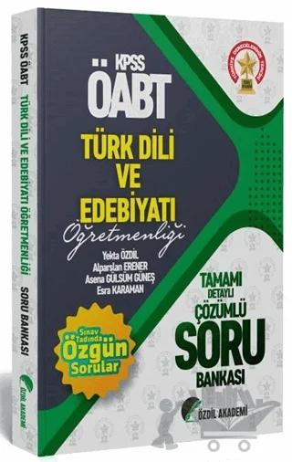 2022 ÖABT Türk Dili ve Edebiyatı Soru Bankası Çözümlü
