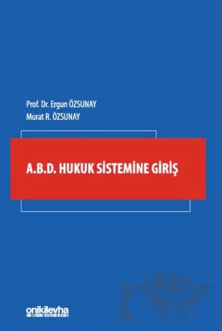 A.B.D. Hukuk Sistemine Giriş