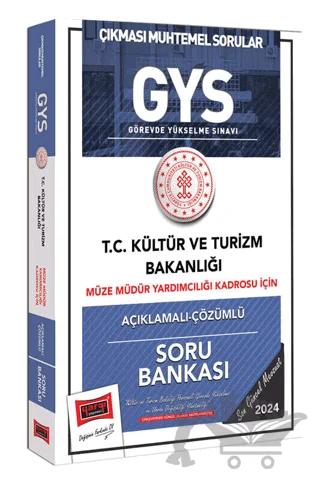 2024 GYS Kültür ve Turizm Bakanlığı Müze Müdür Yardımcılığı Kadrosu İçin Açıklamalı Çözümlü Soru Bankası