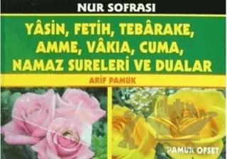 Nur Sofrası Yasin Yarım Defter (Yas-136/P14) – Arif Pamuk – Pamuk Yayıncılık kitap kapağı