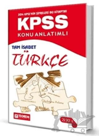 KPSS Tam İsabet Türkçe Konu Anlatımlı