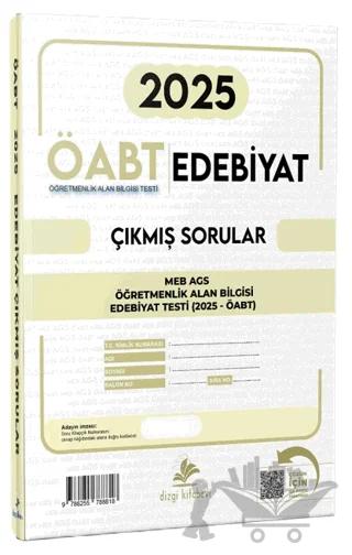 MEB AGS ÖABT Edebiyat Video Çözümlü 2025 Sınavı Tek Fasikül Orijinal Çıkmış Sorular
