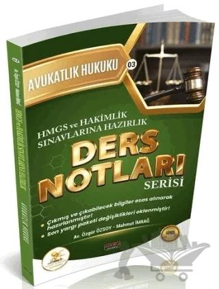 2026 HMGS Hakimlik HUKAL Avukatlık Hukuku Ders Notları
