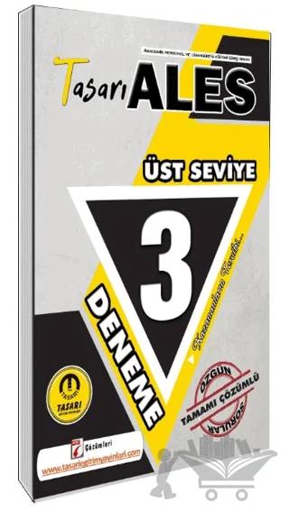 ALES Üst Seviye 3 Çözümlü Deneme