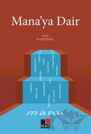 Mana'ya Dair – Erol Kuyma – Kesit Yayınları kitap kapağı