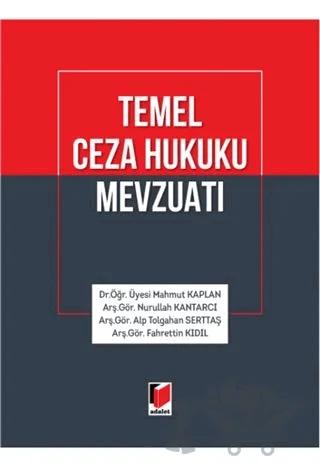 Temel Ceza Hukuku Mevzuatı