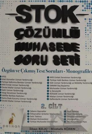 Stok Muhasebe Çözümlü Soru Seti Özgün ve Çıkmış Test Soruları Cilt 2