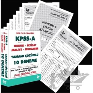 KPSS-A Tamamı Çözümlü 10 Deneme