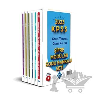 2023 KPSS Genel Yetenek Genel Kültür Şifre Modüler Soru Bankası Seti Video Çözümlü