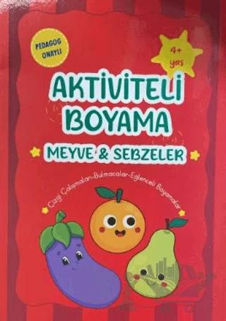 Aktiviteli Boyama Meyve & Sebzeler