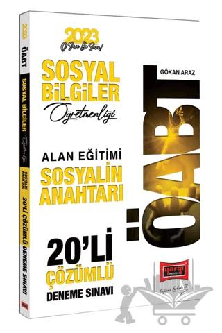 Yargı Yayınları 2023 ÖABT Sosyal Bilgiler Öğretmenliği Sosyalin Anahtarı Tamamı Çözümlü 20 Deneme