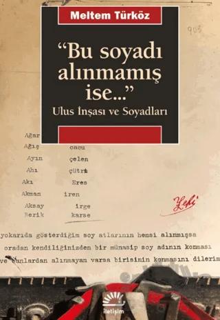 Bu Soyadı Alınmamış ise...