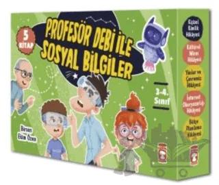 Profesör Debi İle Sosyal Bilgiler Seti (5 Kitap)