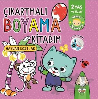 Çıkartmalı Boyama Kitabım-hayvan Dostlar
