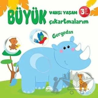 Büyük Vahşi Yaşam Çıkartmalarım - Gergedan