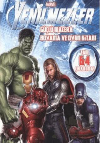 Yenilmezler: Güçlü Macera Boyama ve Oyun Kitabı