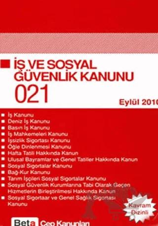 İş ve Sosyal Güvenlik Kanunu