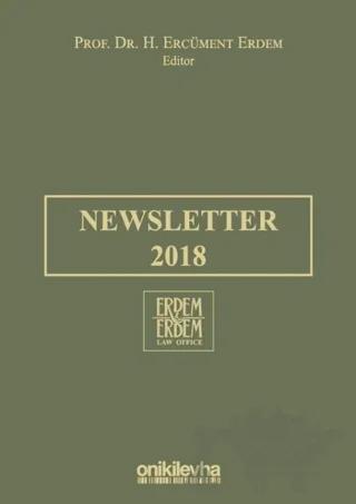 Newsletter 2018 – H. Ercüment Erdem – On İki Levha Yayınları kitap kapağı