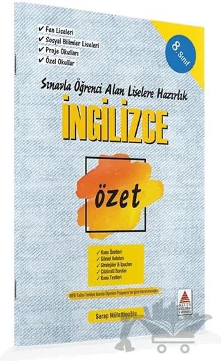 8. Sınıf İngilizce Özet Liselere Hazırlık – Serap Müfettişoğlu – Delta Kültür Yayınevi kitap kapağı