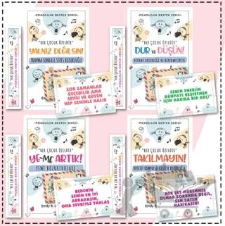 Çocuklar İçin Psikoloik Destek Serisi 4 Kitap (Set 1)