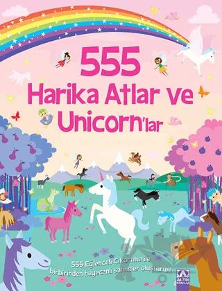 Harika Atlar ve Unicorn'lar - 555 Eğlenceli Çıkartma