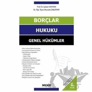 Borçlar Hukuku Genel Hükümler