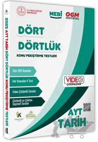 2025 YKS-AYT MEBİ-OGM Dört Dörtlük Tarih Pekiştirme Testi Soru Bankası Video Çözümlü