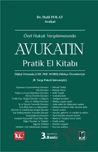 Özel Hukuk Yargılamasında Avukatın Pratik El Kitabı