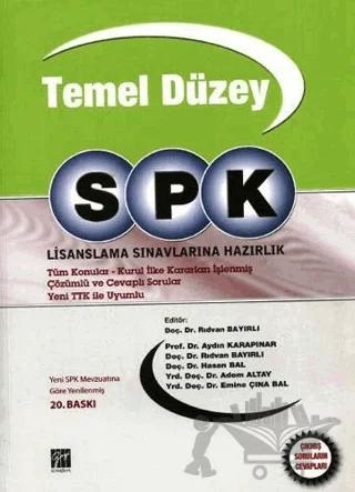 SPK Temel Düzey Lisanslama Sınavlarına Hazırlık