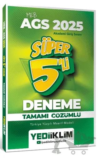 2025 MEB AGS Tamamı Çözümlü Süper 5'li Deneme