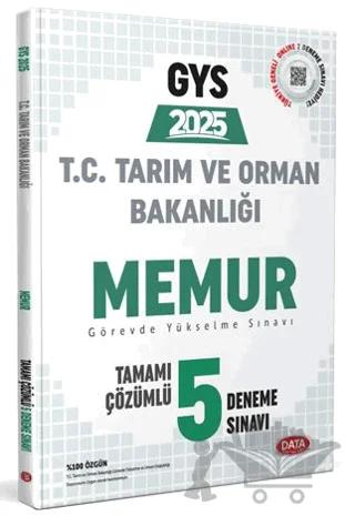 Tarım ve Orman Bakanlığı Memur GYS Tamamı Çözümlü 5 Deneme Sınavı
