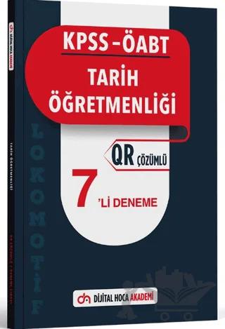 KPSS ÖABT Tarih Öğretmenliği Lokomotif Serisi QR Çözümlü 7'li Deneme Akademi