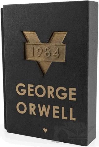 1984 (Siyah Kutulu Özel Baskı) – George Orwell – Can Yayınları kitap kapağı