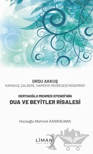 Deryaoğlu Mehmed Efendi’nin Dua Ve Beyitler Risalesi
