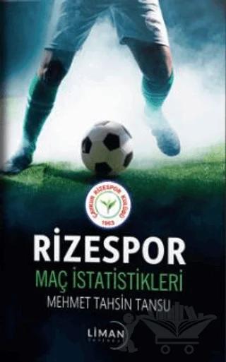 Rizespor Maç İstatistikleri – Mehmet Tahsin Tansu – Liman Yayınevi kitap kapağı