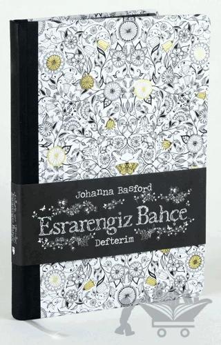 Esrarengiz Bahçe Defterim – Johanna Basford – EDAM kitap kapağı
