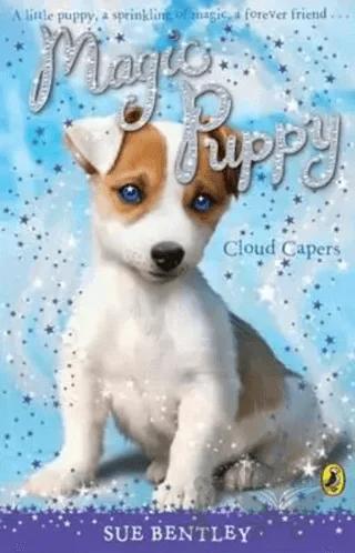 Magic Puppy: Cloud Capers – Sue Bentley – Puffin Books kitap kapağı