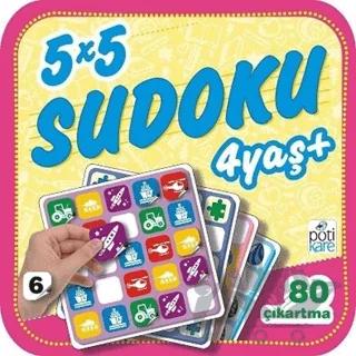 5x5 Sudoku (6) – Kolektif – Pötikare Yayıncılık kitap kapağı