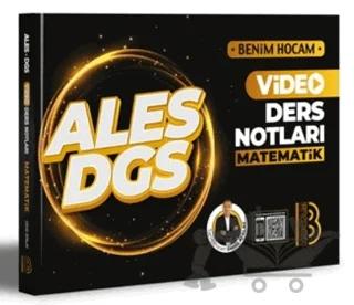 ALES DGS Matematik Video Ders Notları – Deniz Atalay – Benim Hocam Yayınları kitap kapağı