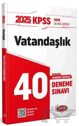 2025 KPSS Ultra Serisi Vatandaşlık 40 Deneme Sınavı
