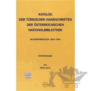 Katalog Der Türkischen Handschriften Der Österreichischen Nationalbibliothek