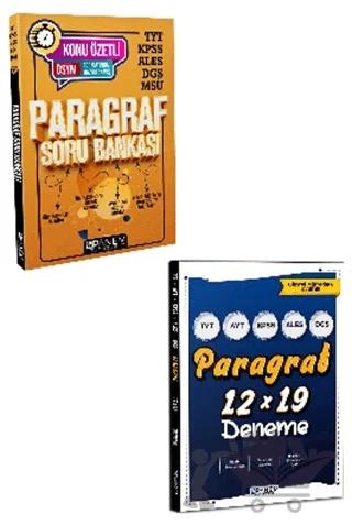 TYT KPSS ALES DGS MSÜ Paragraf Soru Bankası + Paragraf Deneme