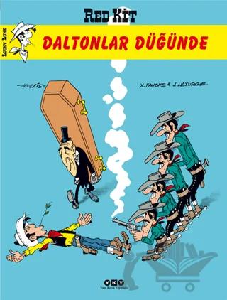 Red Kit Daltonlar Düğünde – J. Leturgie, X. Fauche – Yapı Kredi Yayınları kitap kapağı