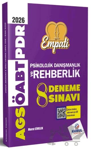 2026 ÖABT Empati Psikolojik Danışmanlık ve Rehberlik 8 Deneme Sınavı