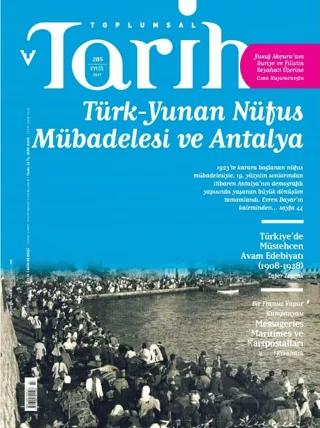 Toplumsal Tarih Dergisi Sayı: 285 Eylül 2017