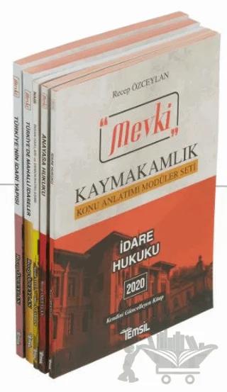 Mevki Kaymakamlık Hukuk Konu Anlatımı Modüler Seti