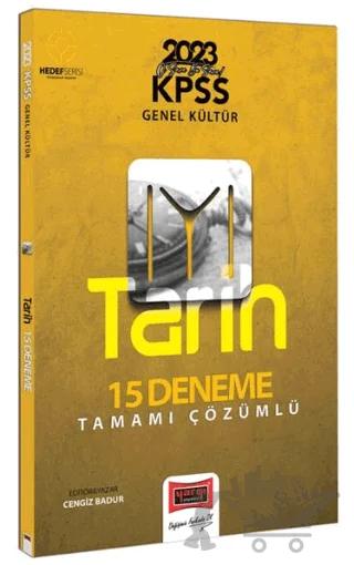 2023 KPSS Genel Kültür Hedef IYI Serisi Tarih Tamamı Çözümlü 15 Deneme