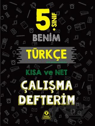 5. Sınıf Benim Türkçe Çalışma Defterim